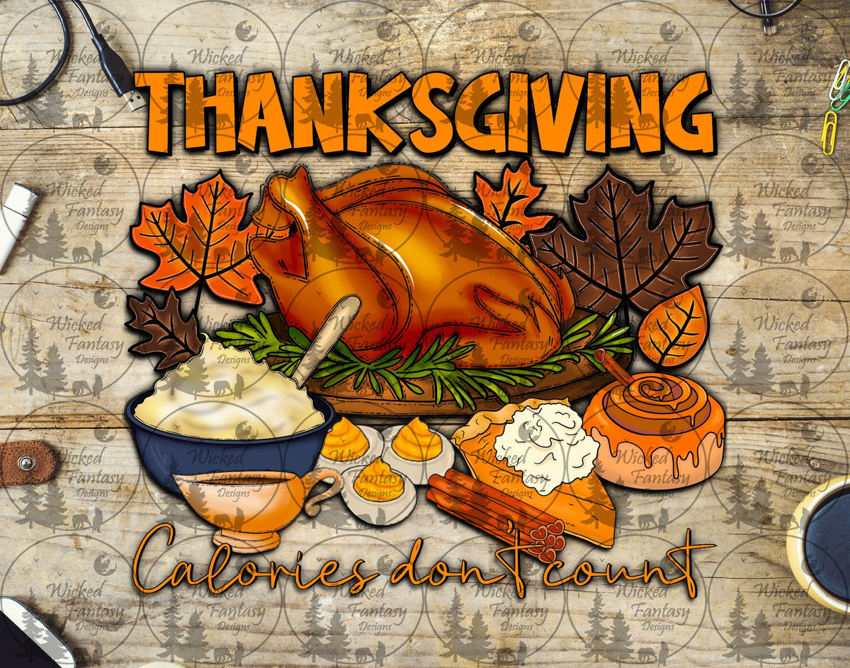 UVDTF Thanksgiving Calories Don't Count