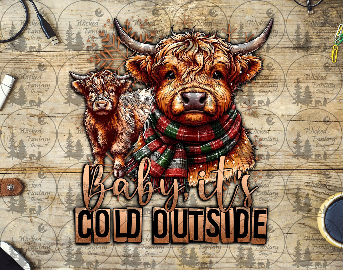 UVDTF Baby its Cold Outside Highland