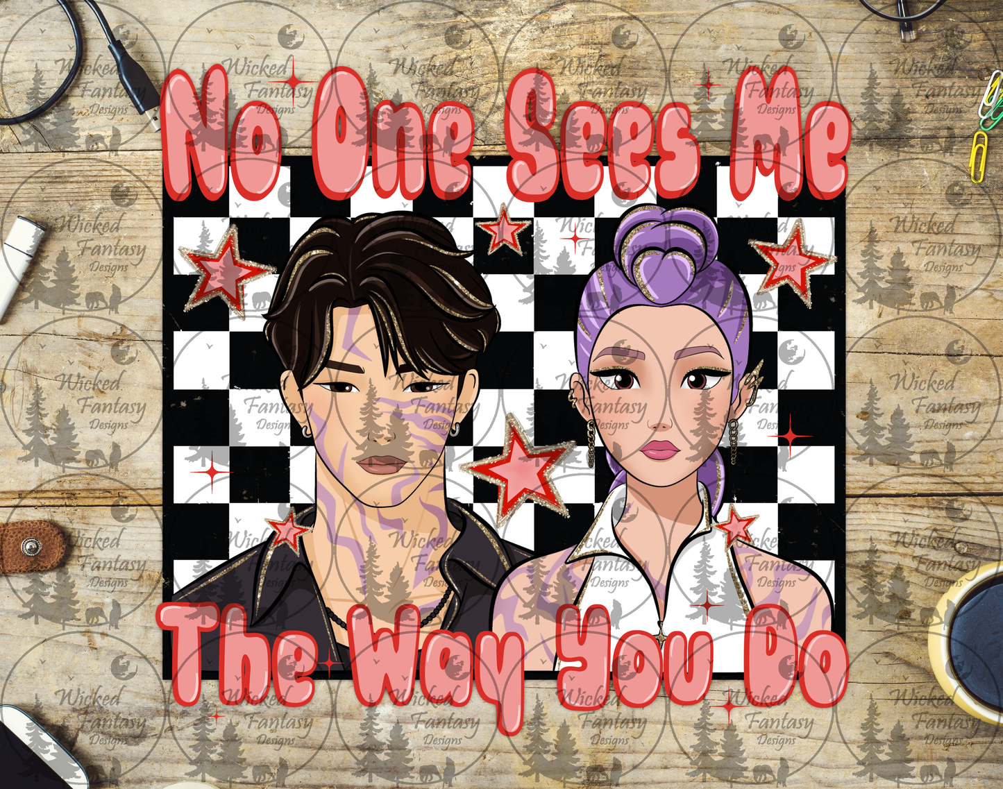 UVDTF No One Sees Me the Way You Do Demon Hunter