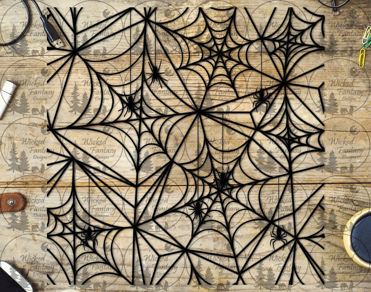 UVDTF Spiders and Webs 20oz 30oz 10"x10"