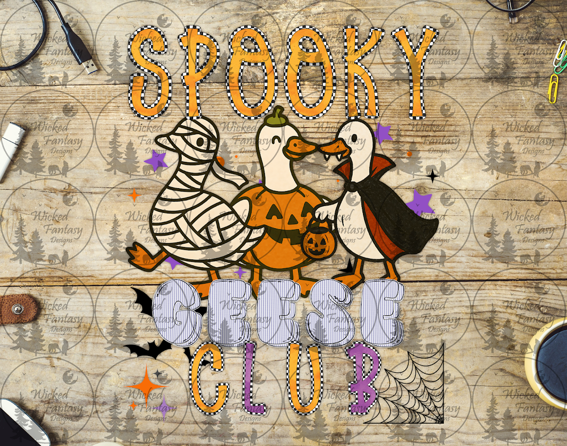 UVDTF Spooky Geese Club