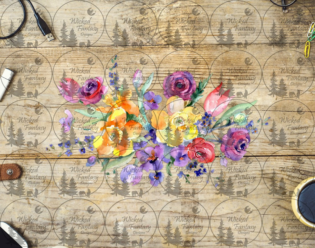 UVDTF Painter's Bouquet