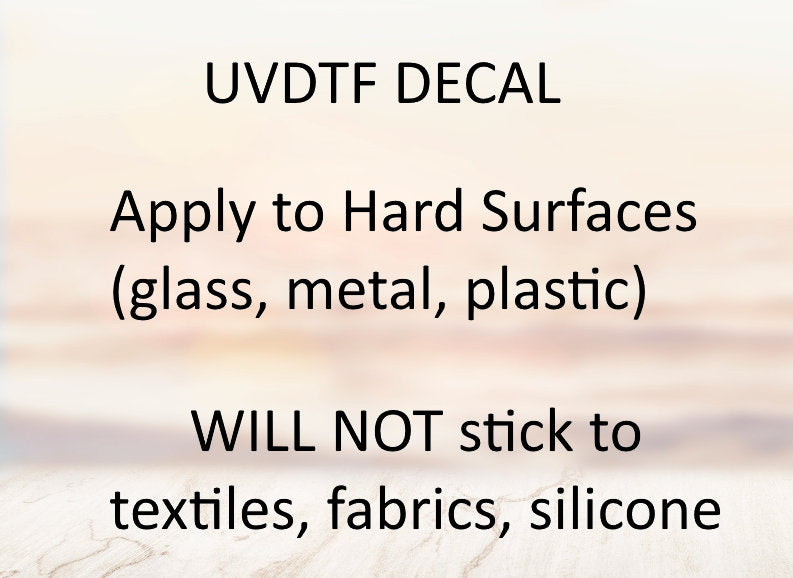 UVDTF Decal Feeling Lucky Dice Skeleton Hand Funny Sarcastic 1pc