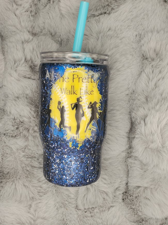 All the Pretty Walk Like Tumbler 14oz