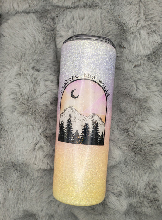 Pastel outdoors Tumbler 30oz