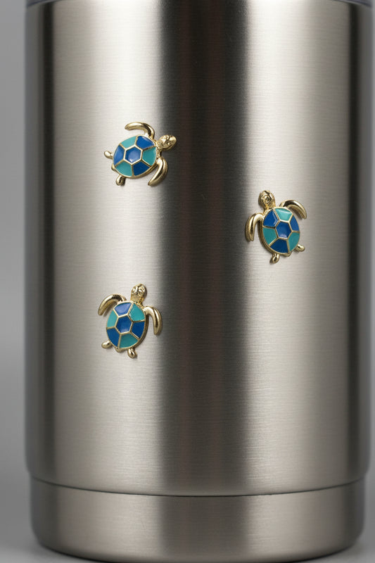 Sea Turtles Tumbler Embellishment Nail Charm 15mm