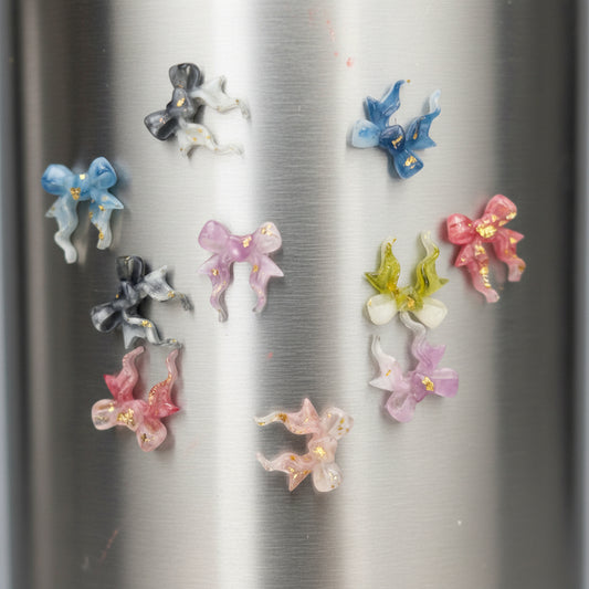 Bows Tumbler Embellishment Nail Charm 12mm 10pc
