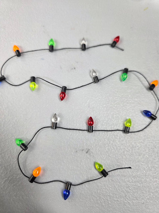 Christmas Lights Strand Embellishment 1pc