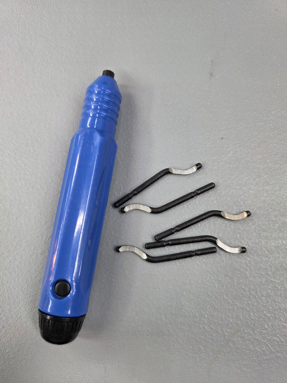 Deburring Tool Blue
