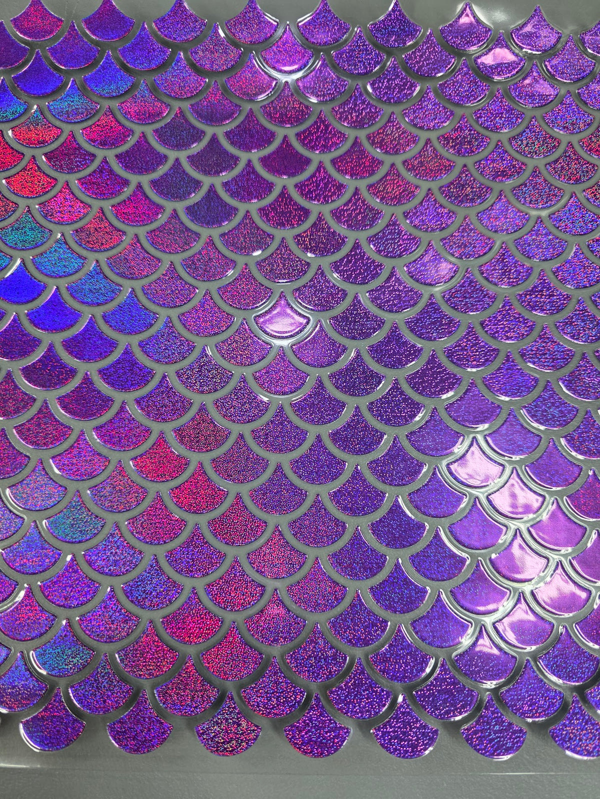 UVDTF Prism Purple Holographic Small Mermaid Scales 11x11"