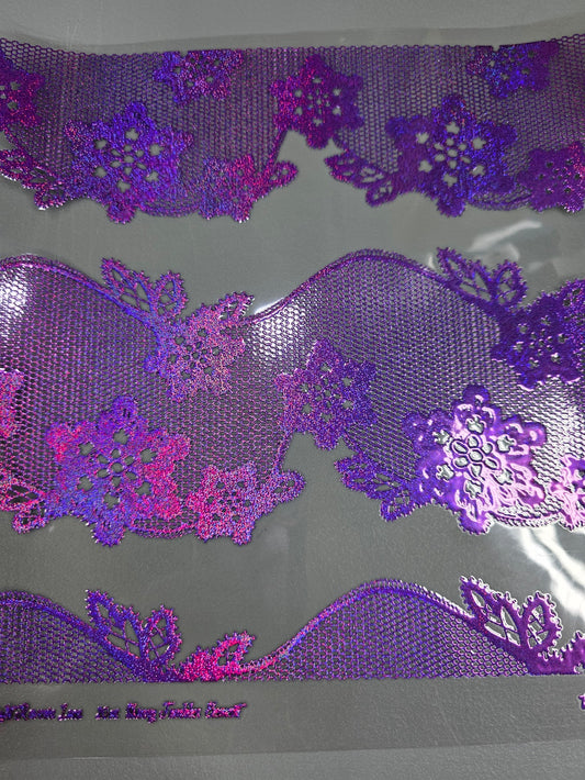 UVDTF Prism Purple Holographic Midnight Reverie 11x11"