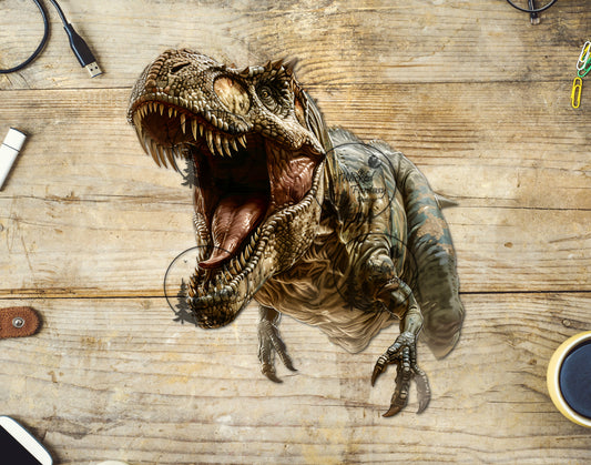 UVDTF Roaring T-Rex