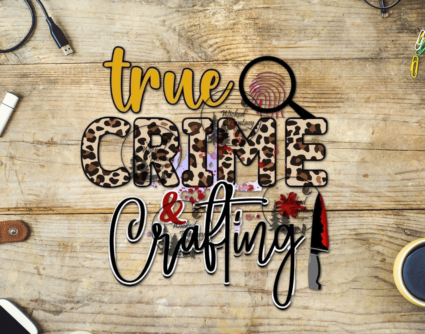 UVDTF True Crime and Crafting