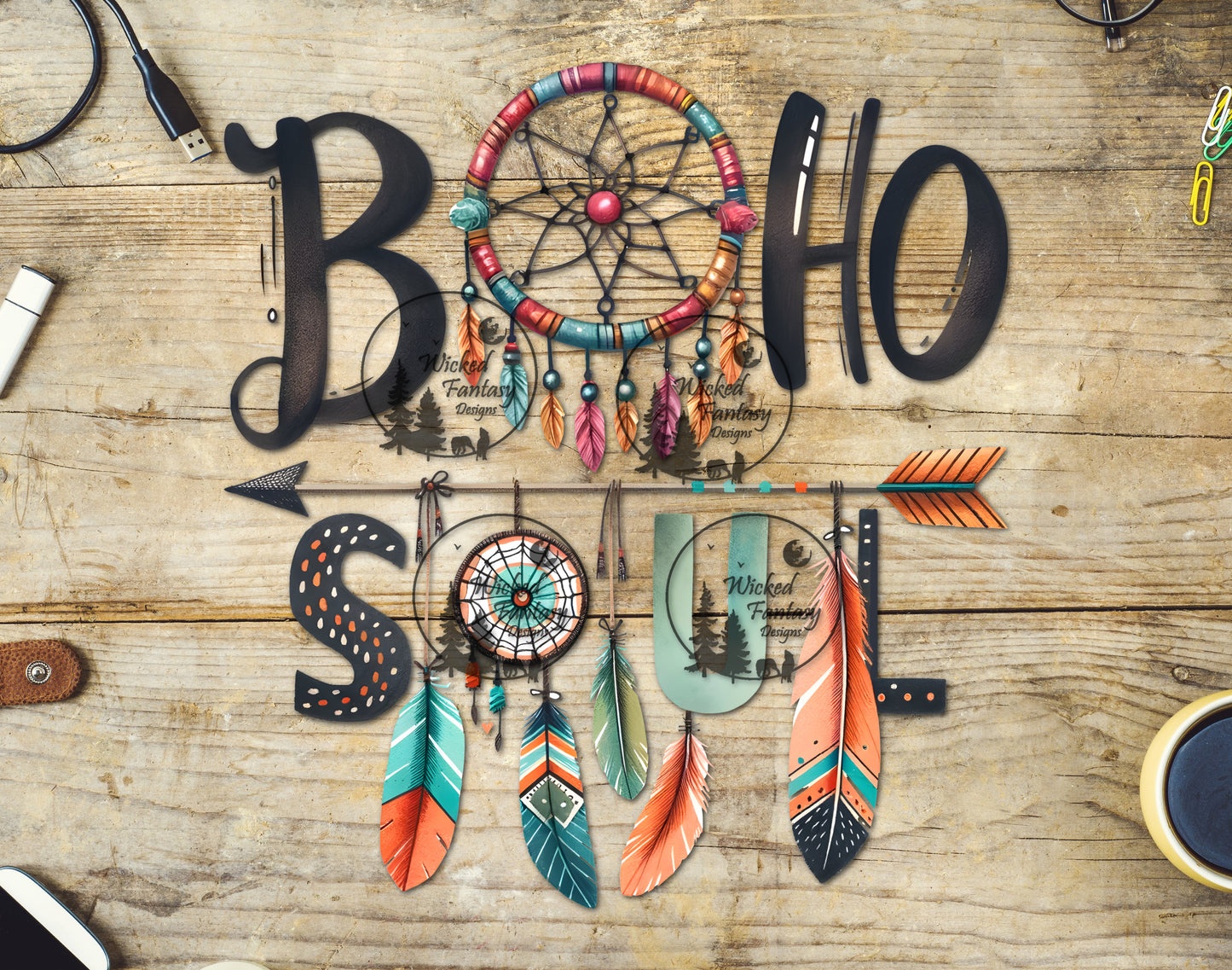 UVDTF Boho Soul Dreamcatcher