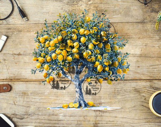 UVDTF Lemon Tree