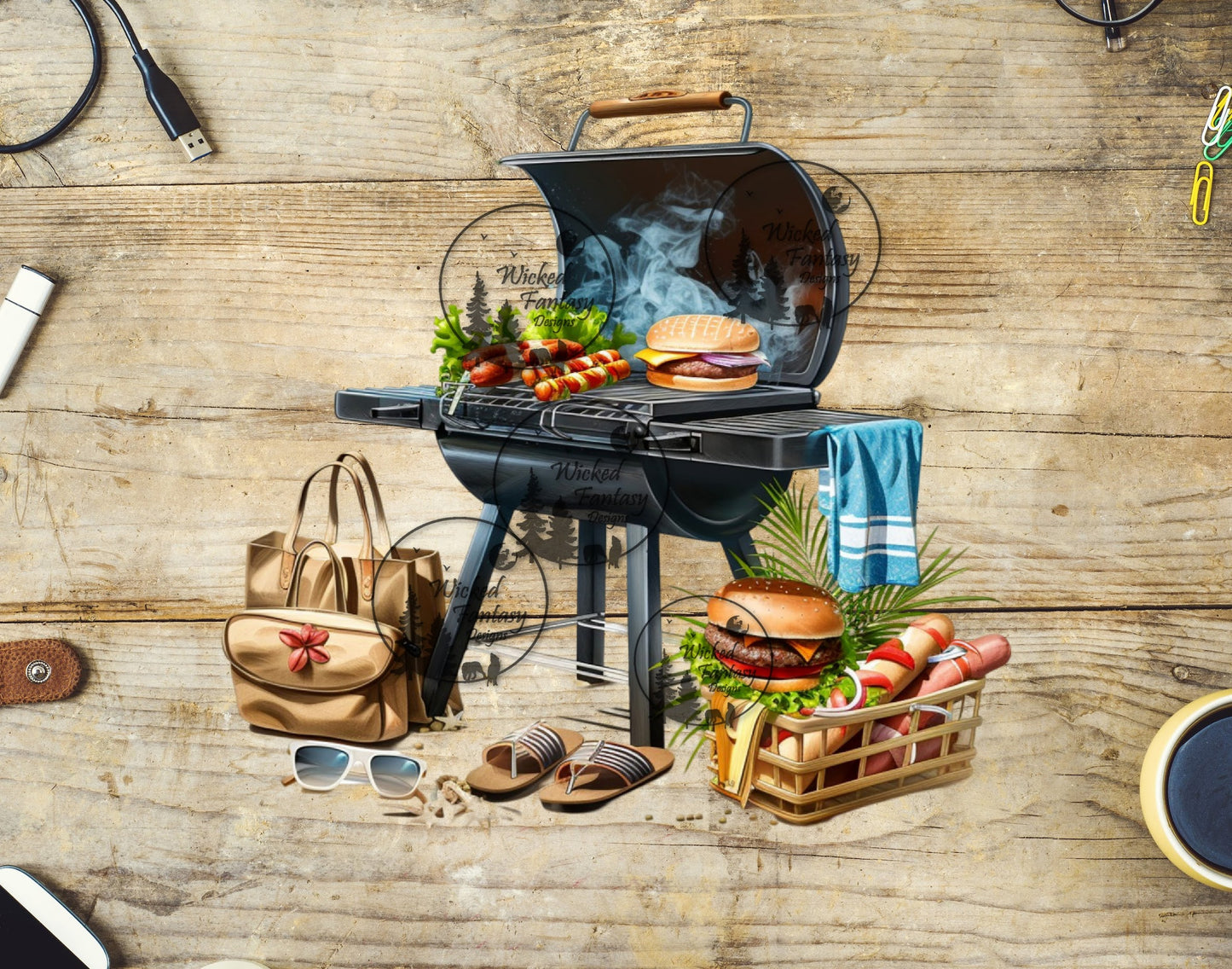 UVDTF Backyard Barbeque