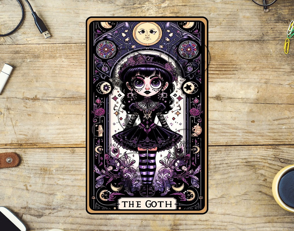 UVDTF The Goth Tarot Card