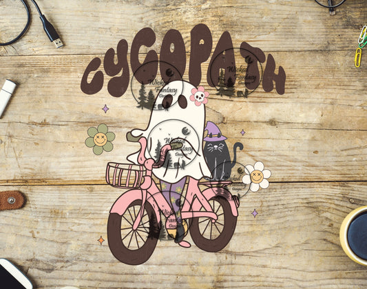 UVDTF Cycopath Ghost and Retro Bike