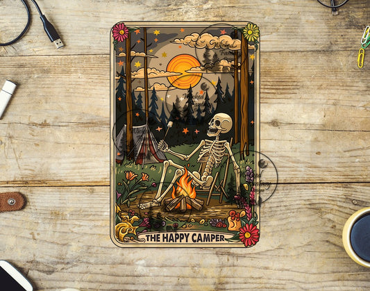 UVDTF The Happy Camper Tarot Card