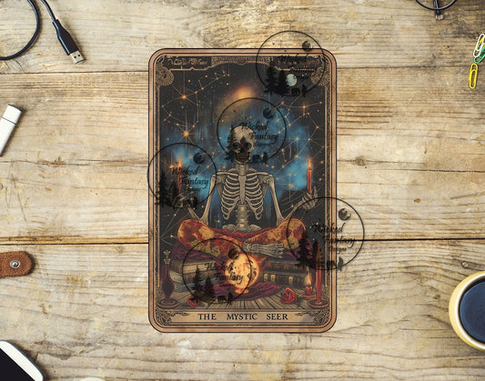 UVDTF The Mystic Seer Tarot Card