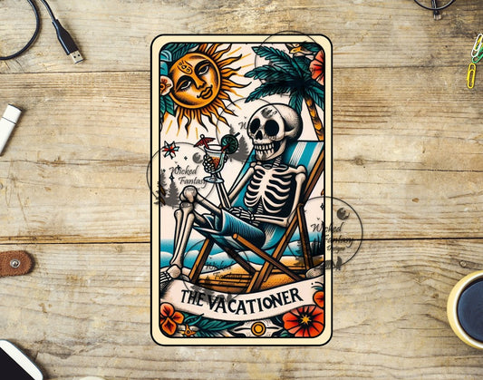 UVDTF The Vacationer Tarot Card