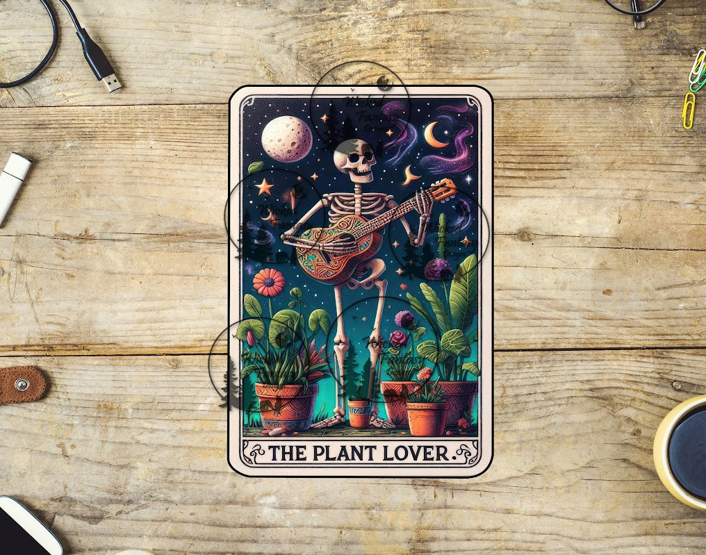 UVDTF The Plant Lover Tarot Card