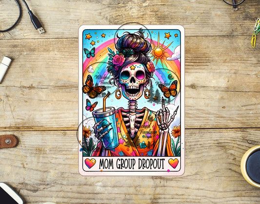 UVDTF Mom Group Dropout Tarot Card