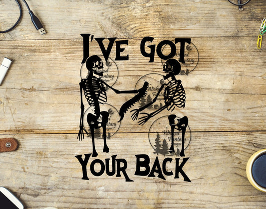 UVDTF I've Got Your Back Skeletons