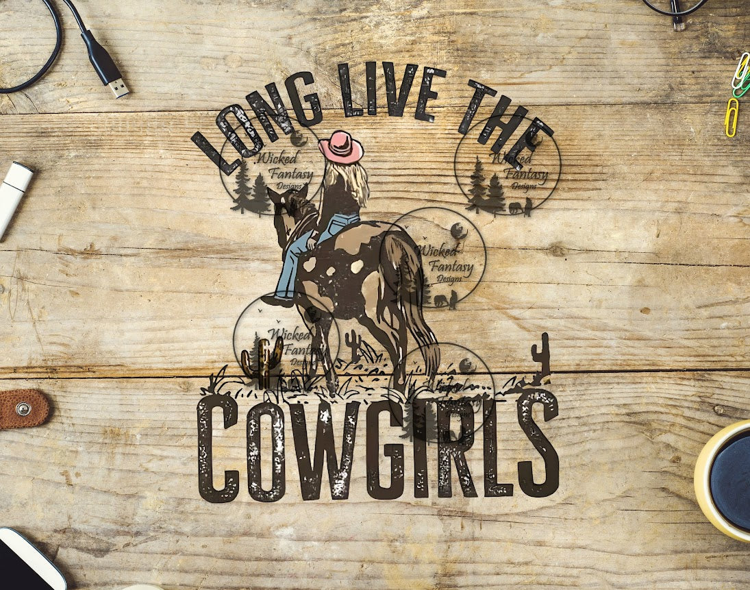 UVDTF Long Live The Cowgirls