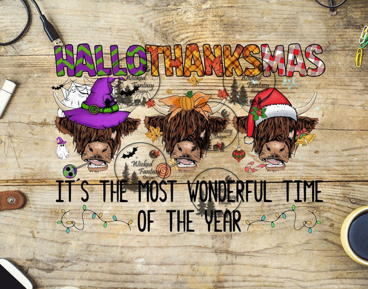 UVDTF HalloThankMas The Most Wonderful Time of the Year Cow Faces