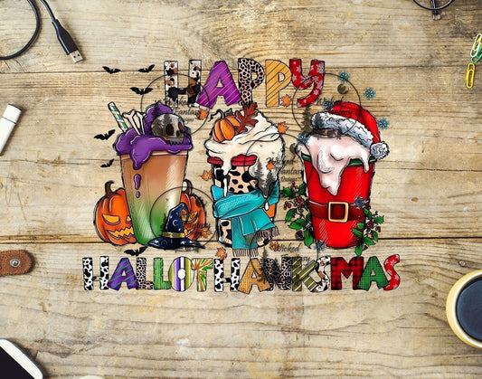 UVDTF Happy HalloThankMas Fancy Coffees