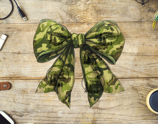 UVDTF Camo Bow