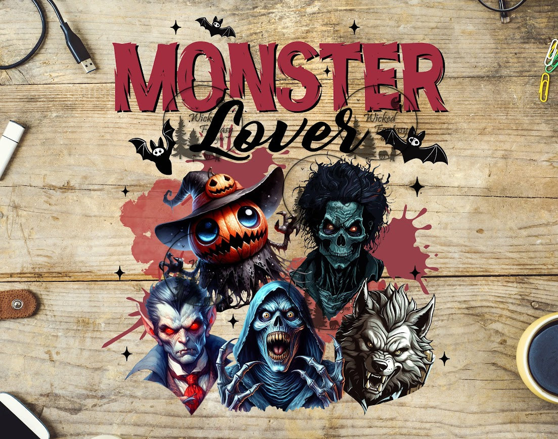 UVDTF Monster Lover Creepy Scary