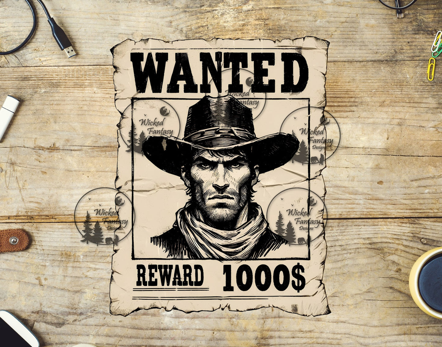 UVDTF Wanted Poster