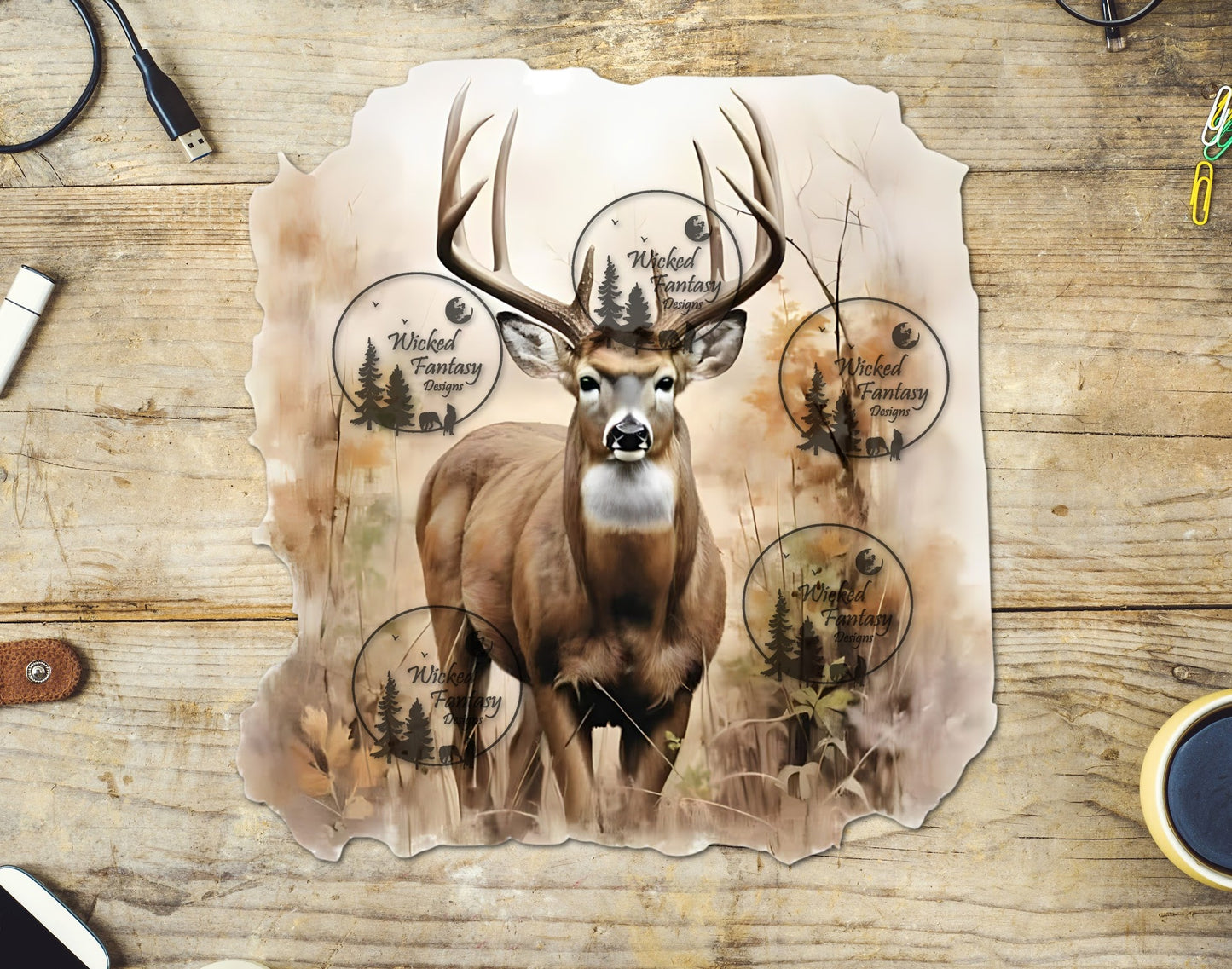 UVDTF Whitetail Deer