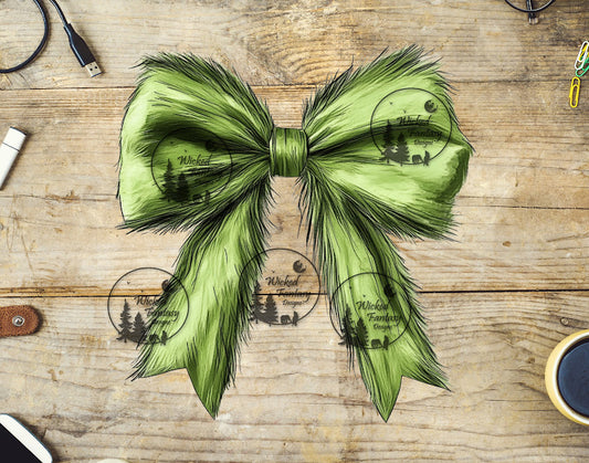 Green bow