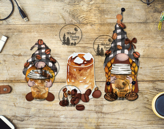 UVDTF Coffee Gnomes
