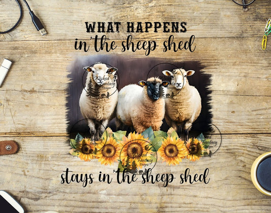 UVDTF What Happens in the Sheep Shed Stays in the Shed