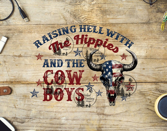 UVDTF Raising Hell with the Hippies and the Cowboys
