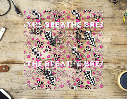 UVDTF Protect Your Peace Leopard Print 20oz 30oz 10"x10" Element