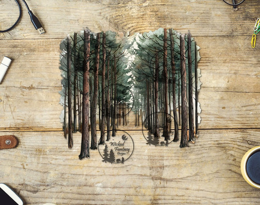 UVDTF Pine Forest