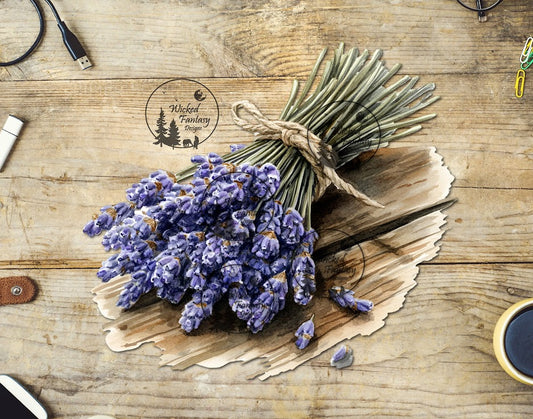 UVDTF Lavender Flower Bundle