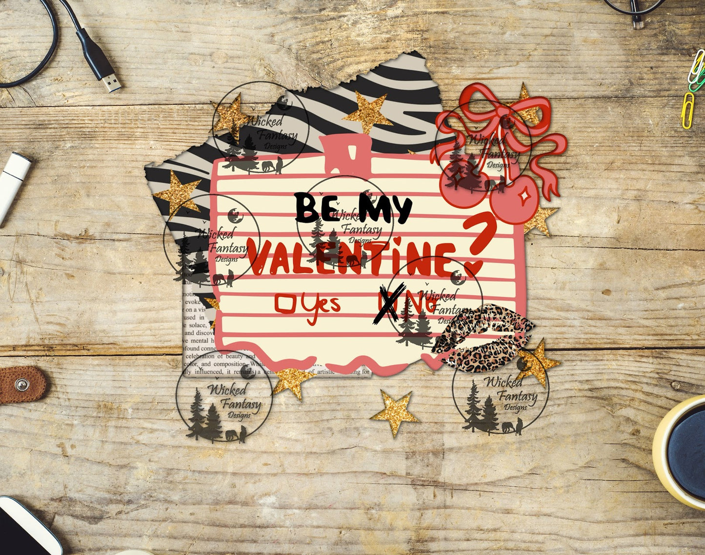 UVDTF Be My Valentine Checked No