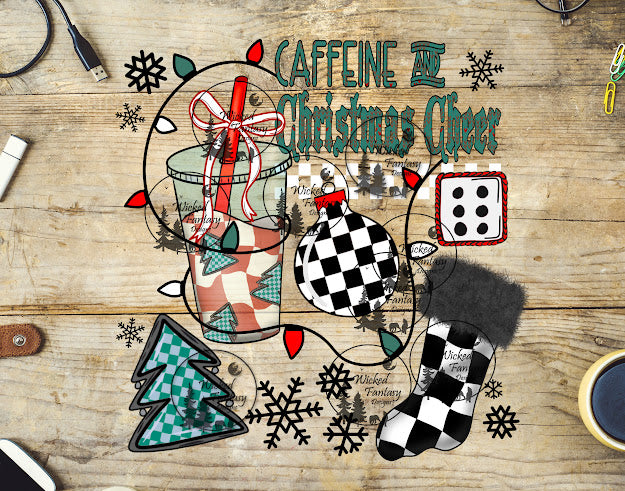 UVDTF Caffeine and Christmas Cheer