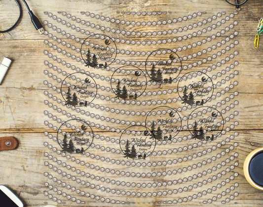 UVDTF Strings of Pearls 20oz 30oz 10"x10"