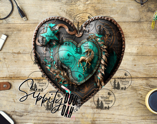 UVDTF Tooled and Untamed Heart