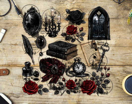 UVDTF Ornate Gothic Vanity Element Sheet