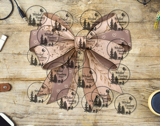 UVDTF Neutral Hearts Bow
