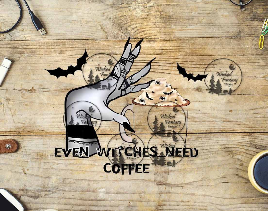 UVDTF Even Witches Need Coffee