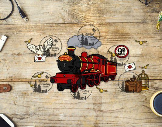 UVDTF Magic Express Train 16oz 40oz